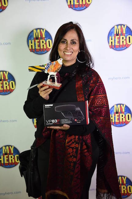Fauzia Minallah at the 2016 MY HERO International Film Festival